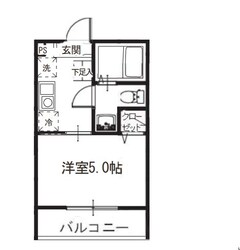 ＭＥＬＤＩＡ入間市の物件間取画像